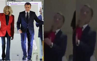 Hand of the Kremlin? Russia’s foreign ministry mocks Macron over viral video with wife Brigitte
