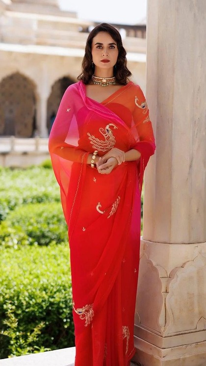 Choose Flowy Fabric Sarees