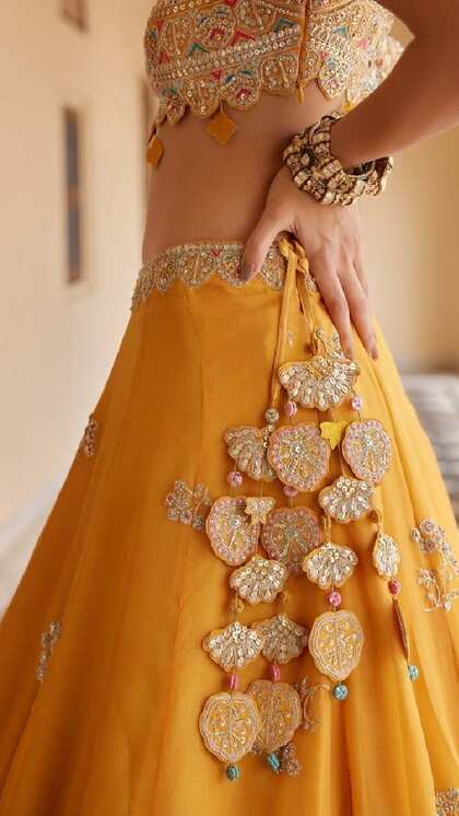 Stylish Latkans for Lehenga and Choli: A Rich Look on a Budget