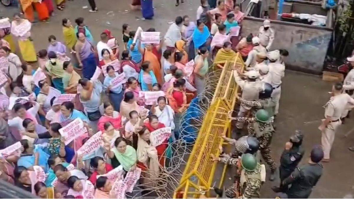 Manipur protest