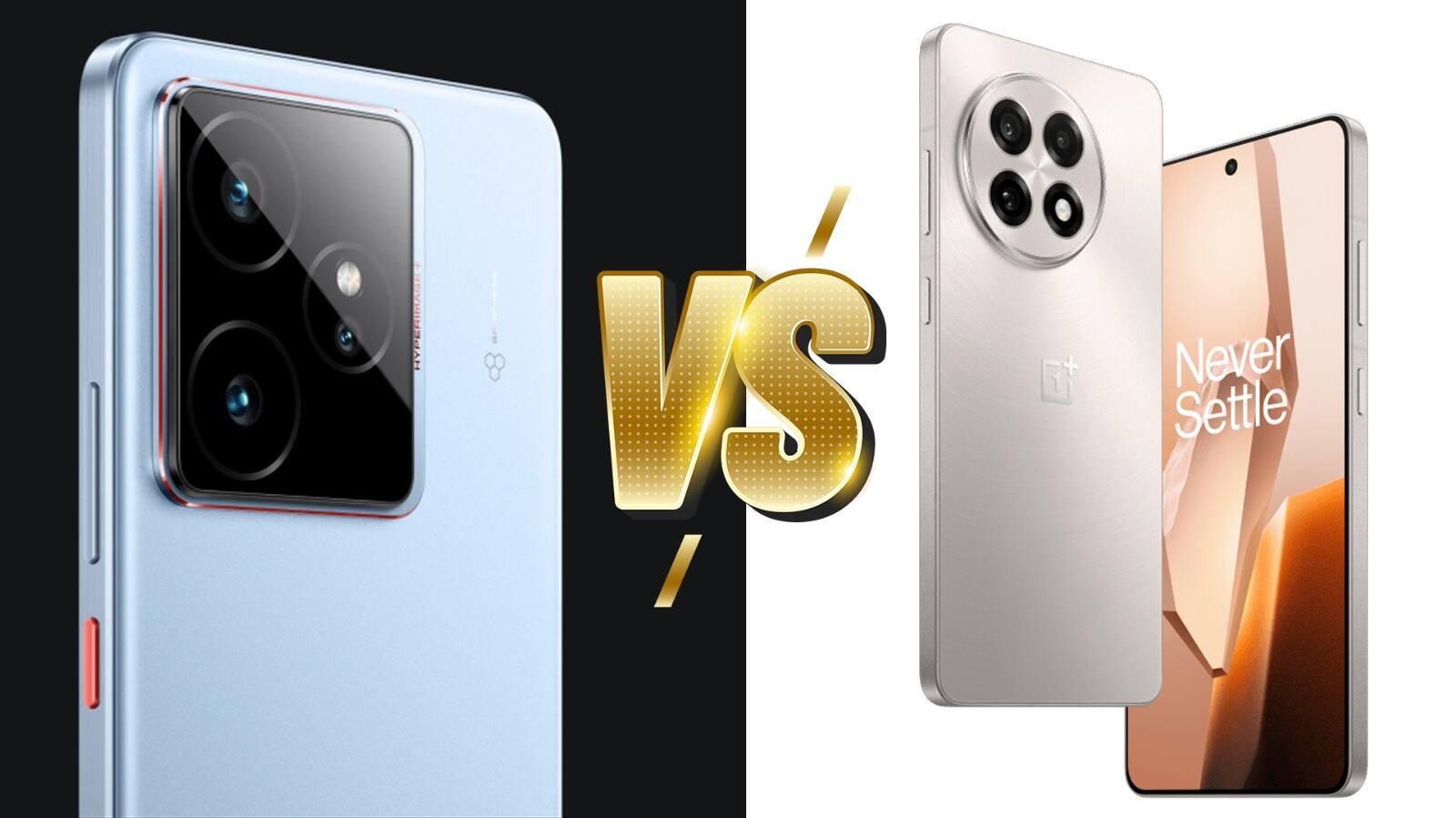 Realme GT 7, OnePlus 13R