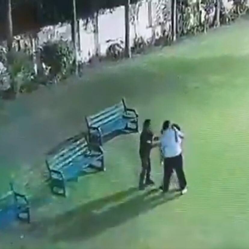Caught on CCTV: UP man slaps, bites off nose of society secretary over parking clash (WATCH)