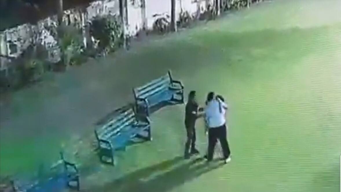 UP parking clash