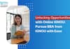 Unlocking Opportunities with Online IGNOU: Pursue BBA from IGNOU with Ease