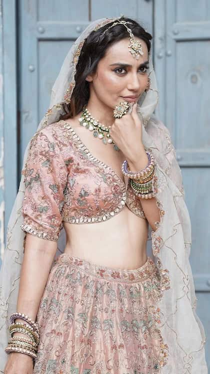 Bridal Pastel Lehenga