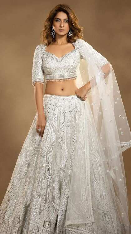 Jennifer Winget's Lehenga Looks