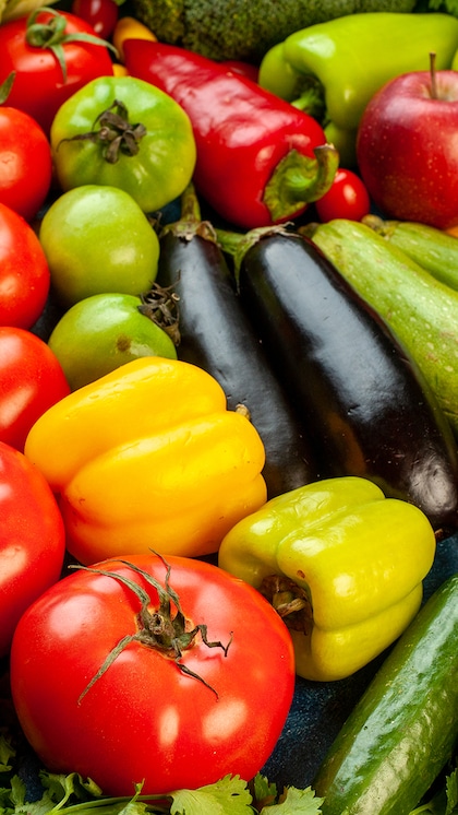 Clean vegetables with lukewarm water