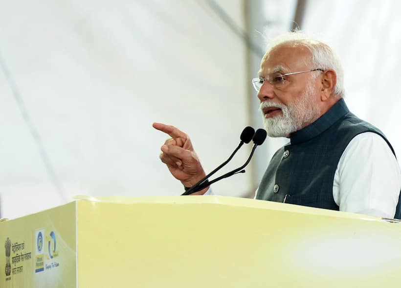 PM Modi lays the foundation stone of CGD Project of worth Rs 1010 crore