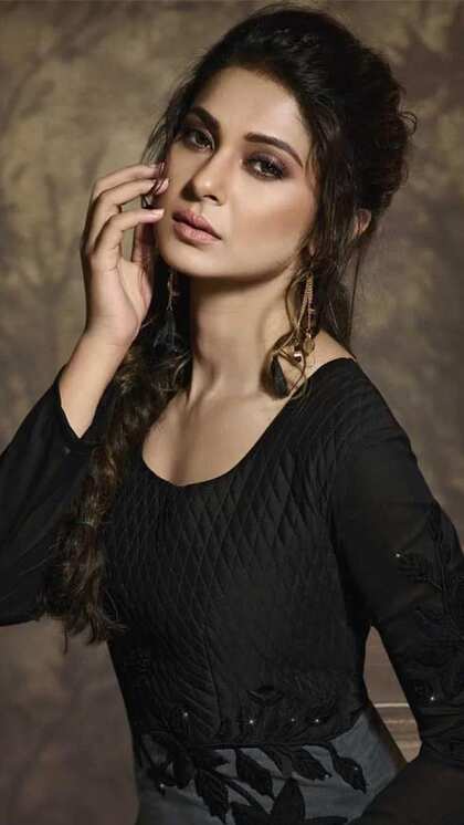 She started her television career with the serial 'Karthika'.