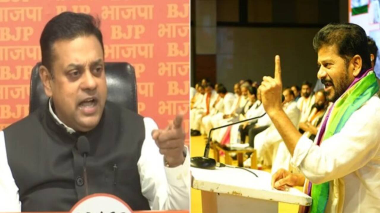 Sambit Patra, Revanth Reddy