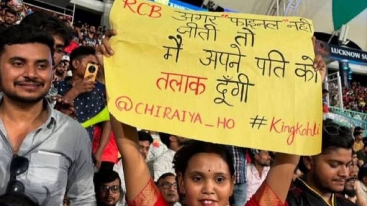 RCB Fans Viral poster