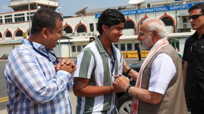 Vaibhav Suryavanshi interacted with PM Modi