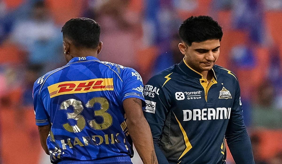 Shubman Gill avoids handshake with Hardik Pandya Shubman Gill avoids handshake with Hardik Pandya