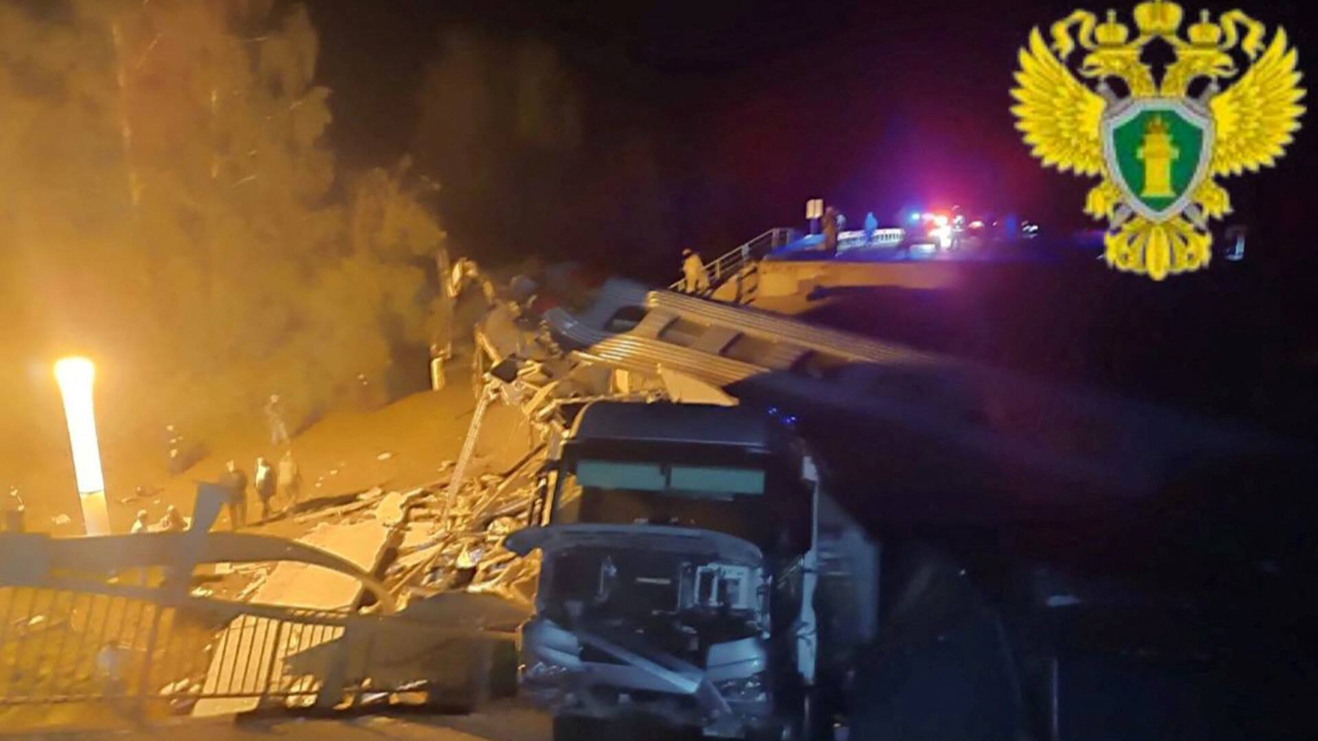 Bridge collapse