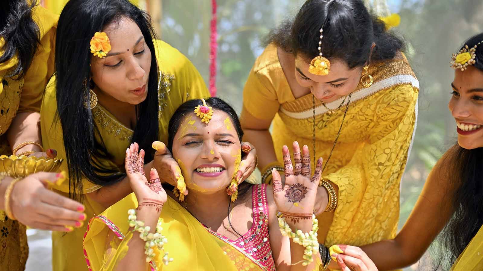 haldi ceremany