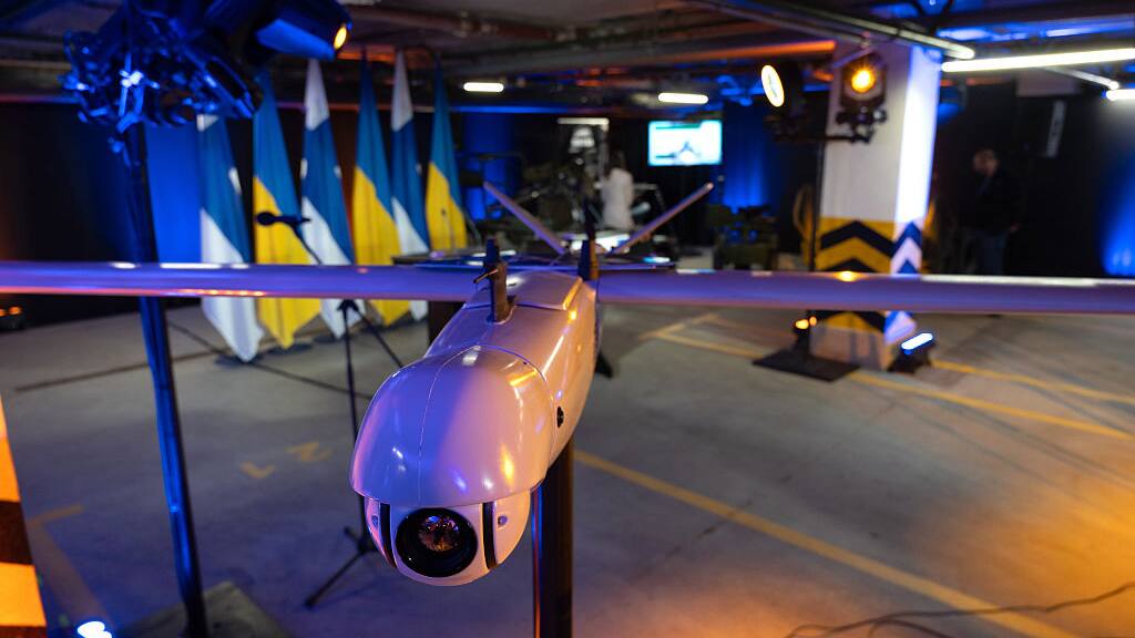 A Leleka 100 Ukrainian drone