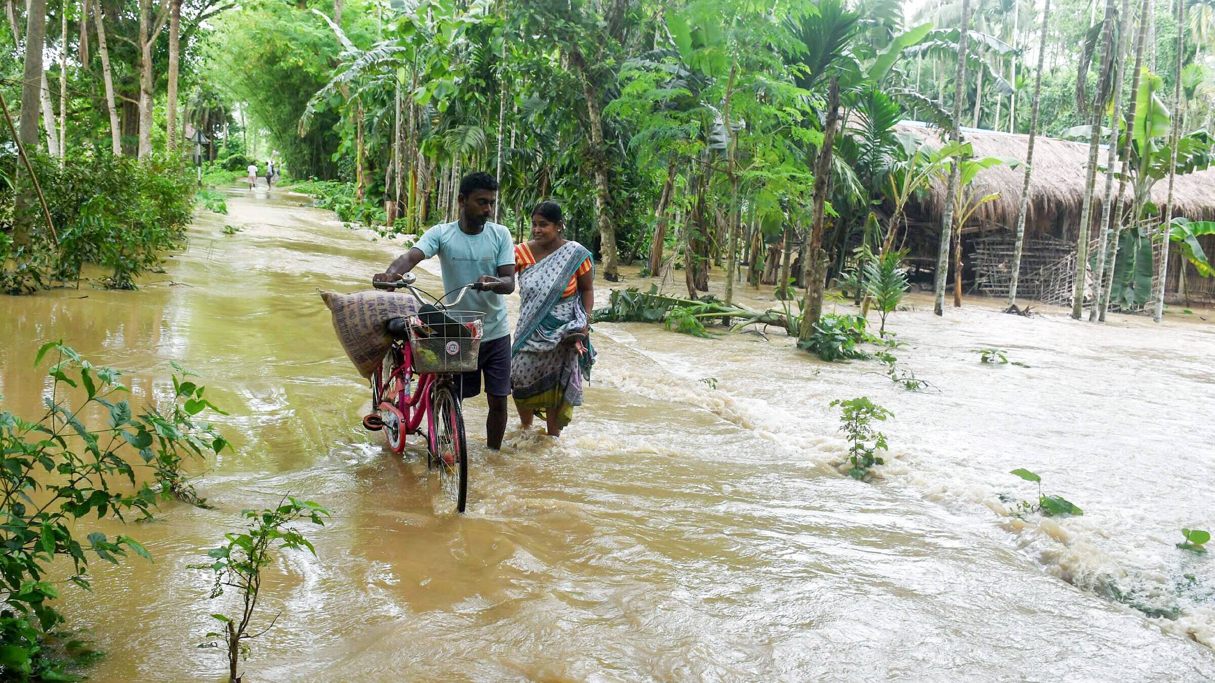 Flood like situation arises in Nagaon, Assam