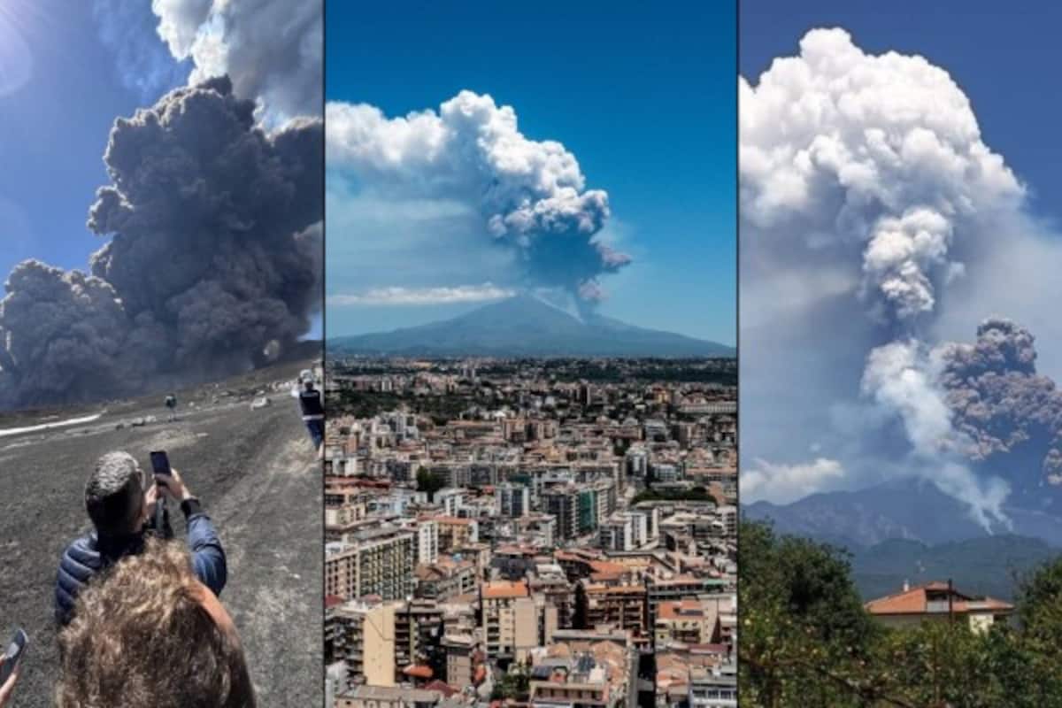 Italy's Mount Etna erupts, spews lava and ash; no threat to locals (WATCH)