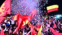 Bengaluru drowns in red as thousands gather to welcome IPL champions RCB (WATCH)