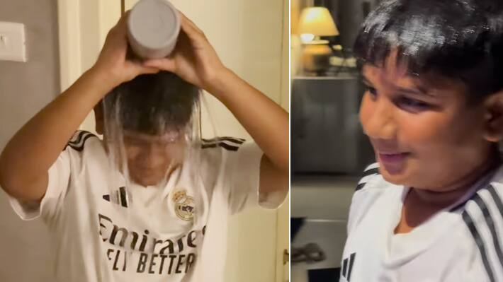 Allu Arjun Son Emotional After RCB Victory