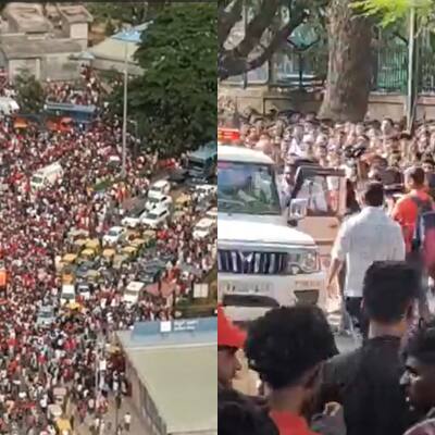 Bengaluru: RCB victory celebration near Chinnaswamy Stadium turns chaotic, several fans injured (Watch)