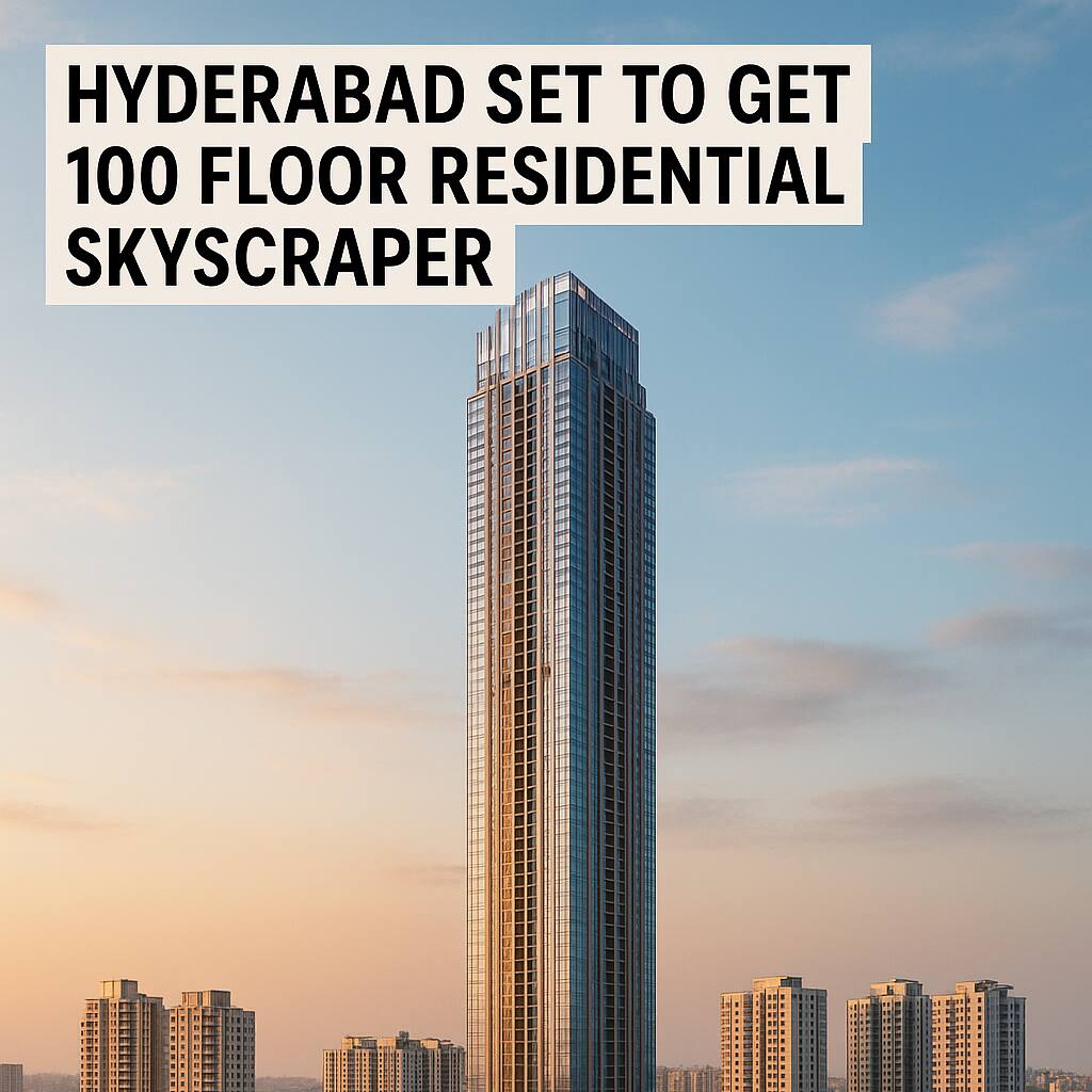 Hyderabad: రియల్ బూమ్.. హైదరాబాద్‌లో 100 అంతస్తుల రెసిడెన్షియల్ టవర్