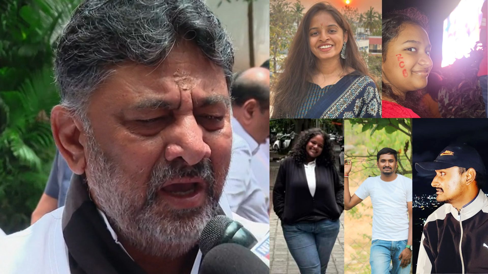 Bengaluru Stampede DK Shivakumar Tears