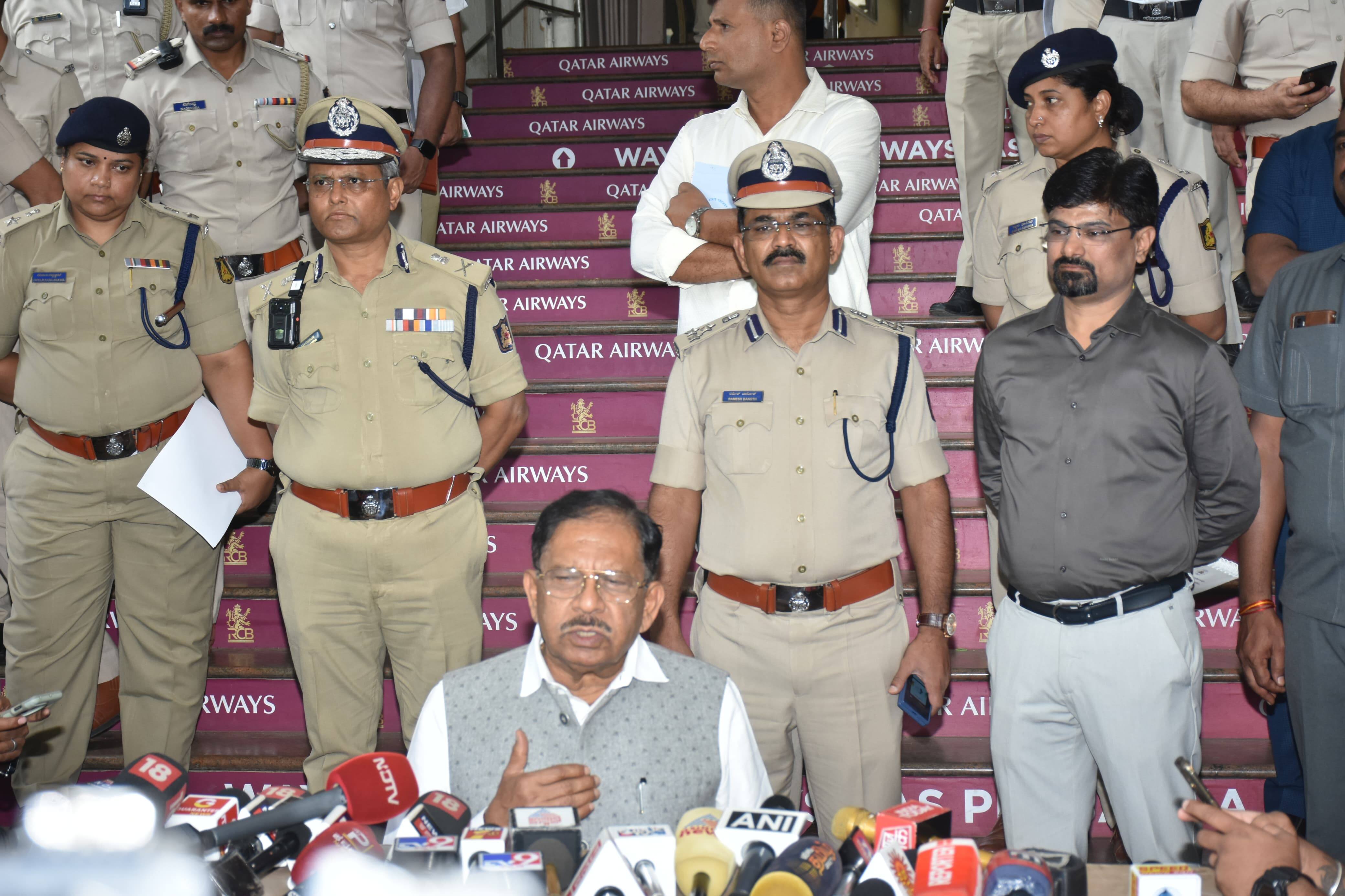 RCB stampede: Karnataka Home Minister G Parameshwara announces new SOP to prevent future tragedies