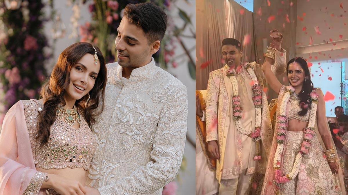 housefull 2 actree shazahn padamsee ties knot with ashish kanakia wedding pictures