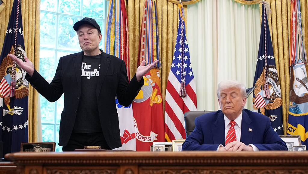 Elon Musk deletes 'Trump in Epstein Files' post from X amid online feud