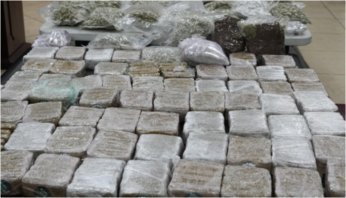 50 kilograms of drugs seized 50 kilograms of drugs seized