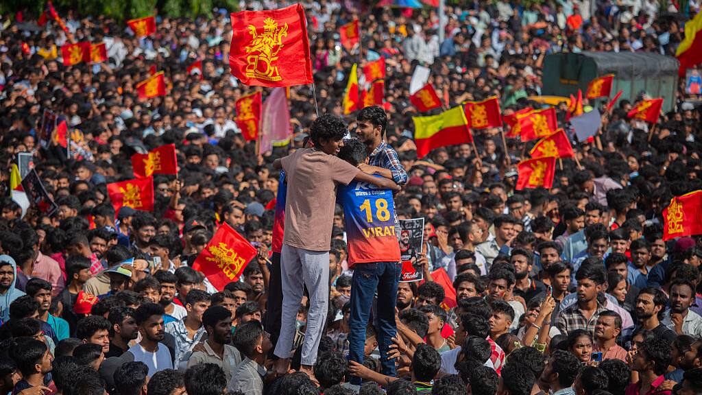 RCB victory celebration