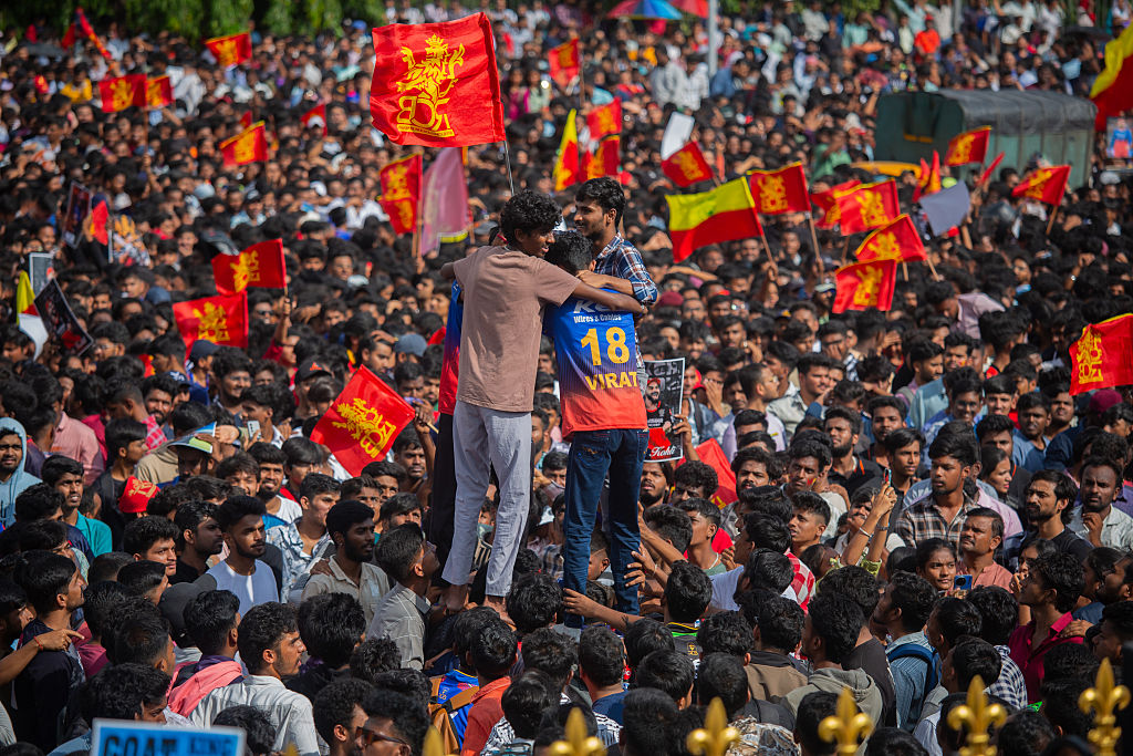 RCB victory celebration