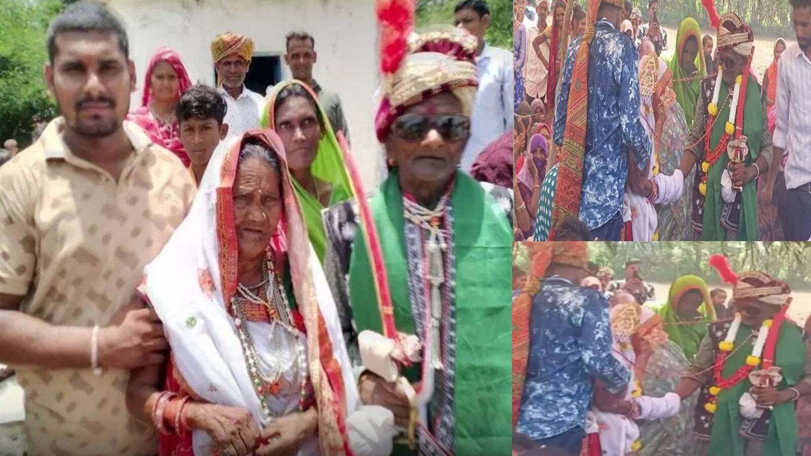 Rajasthan old couple
