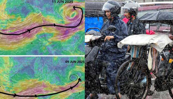 Well-marked low pressure over Bengal