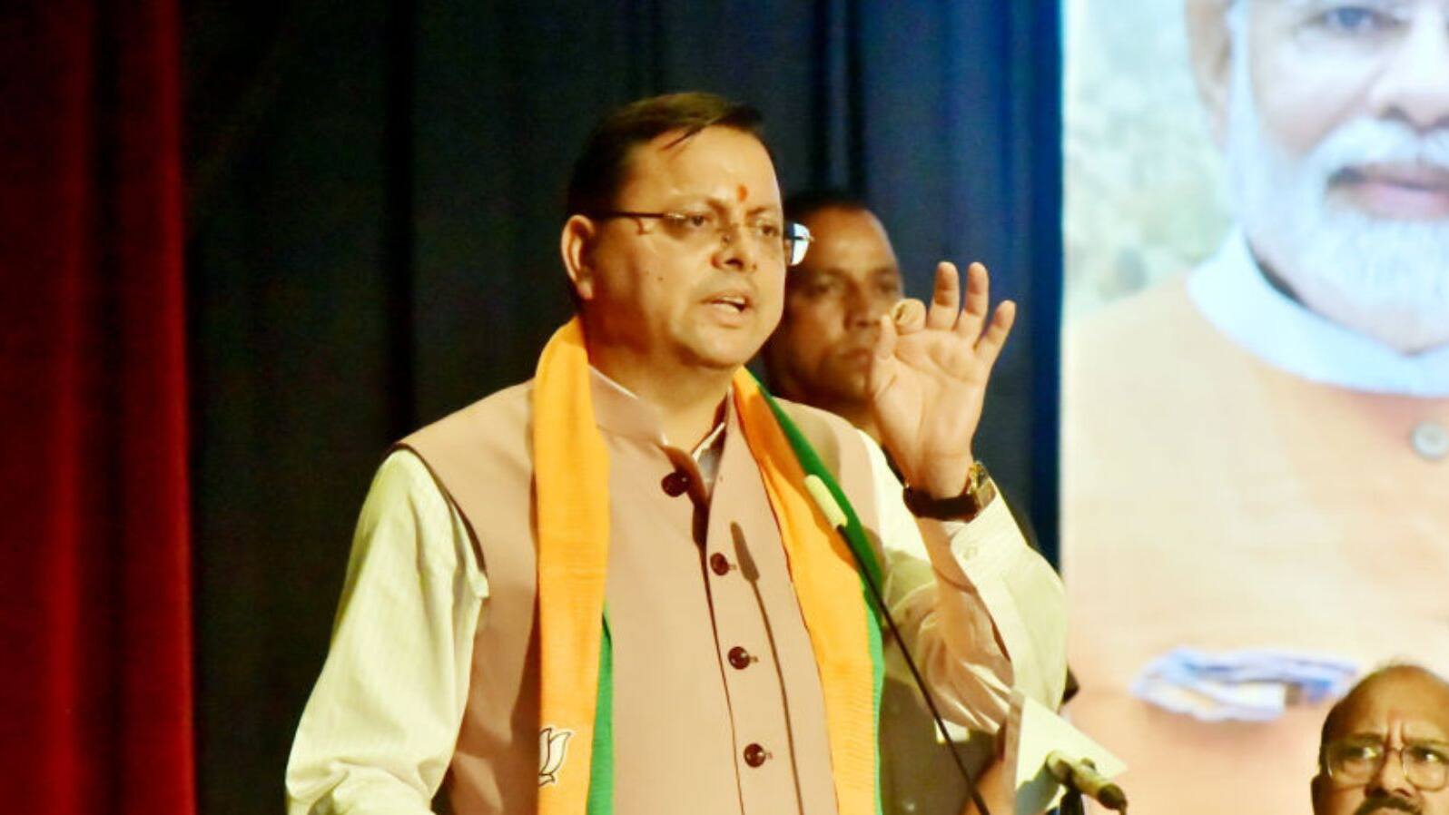 CM Pushkar Dhami