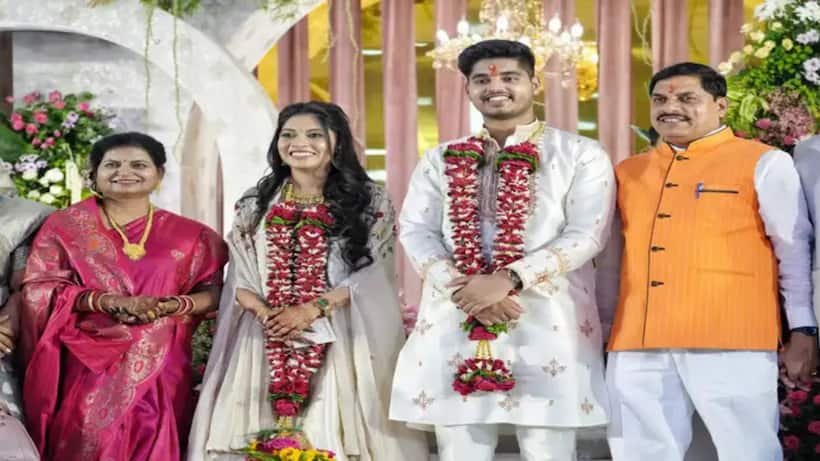 cm mohan yadav son abhimanyu dr ishita yadav mp news bhopal khargone