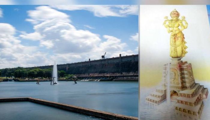 KRS Dam Cauvery Statue