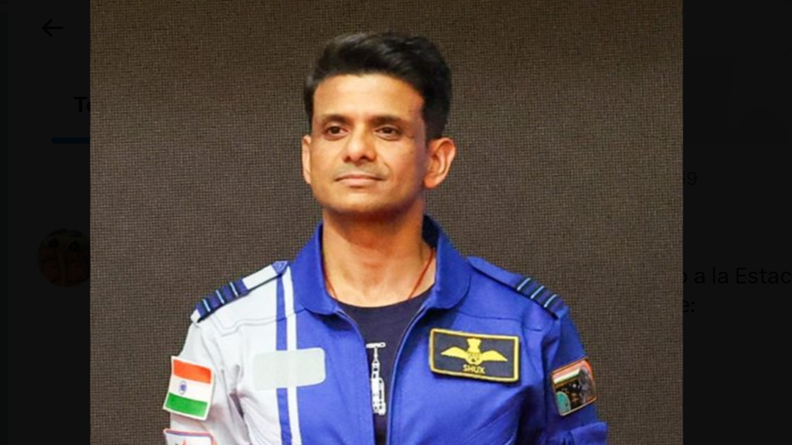 Shubanshu Shukla Shubanshu Shukla