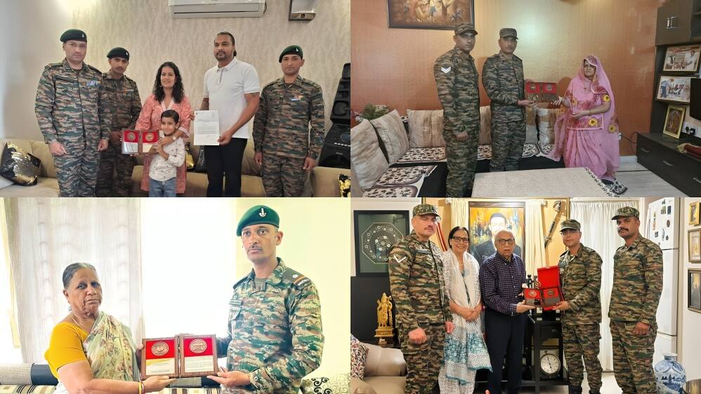 Kargil war heroes' families honoured in nationwide outreach mission