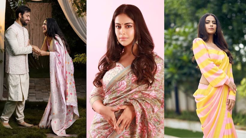 actress Avika Gaur latest saree idea 