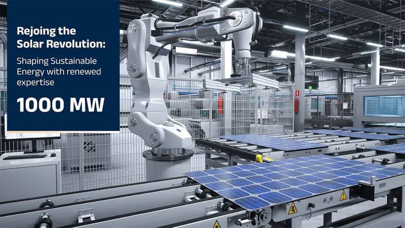 Solarium Re Enters into Manufacturing Solar Modules: latest Technology & 1 GW Capacity