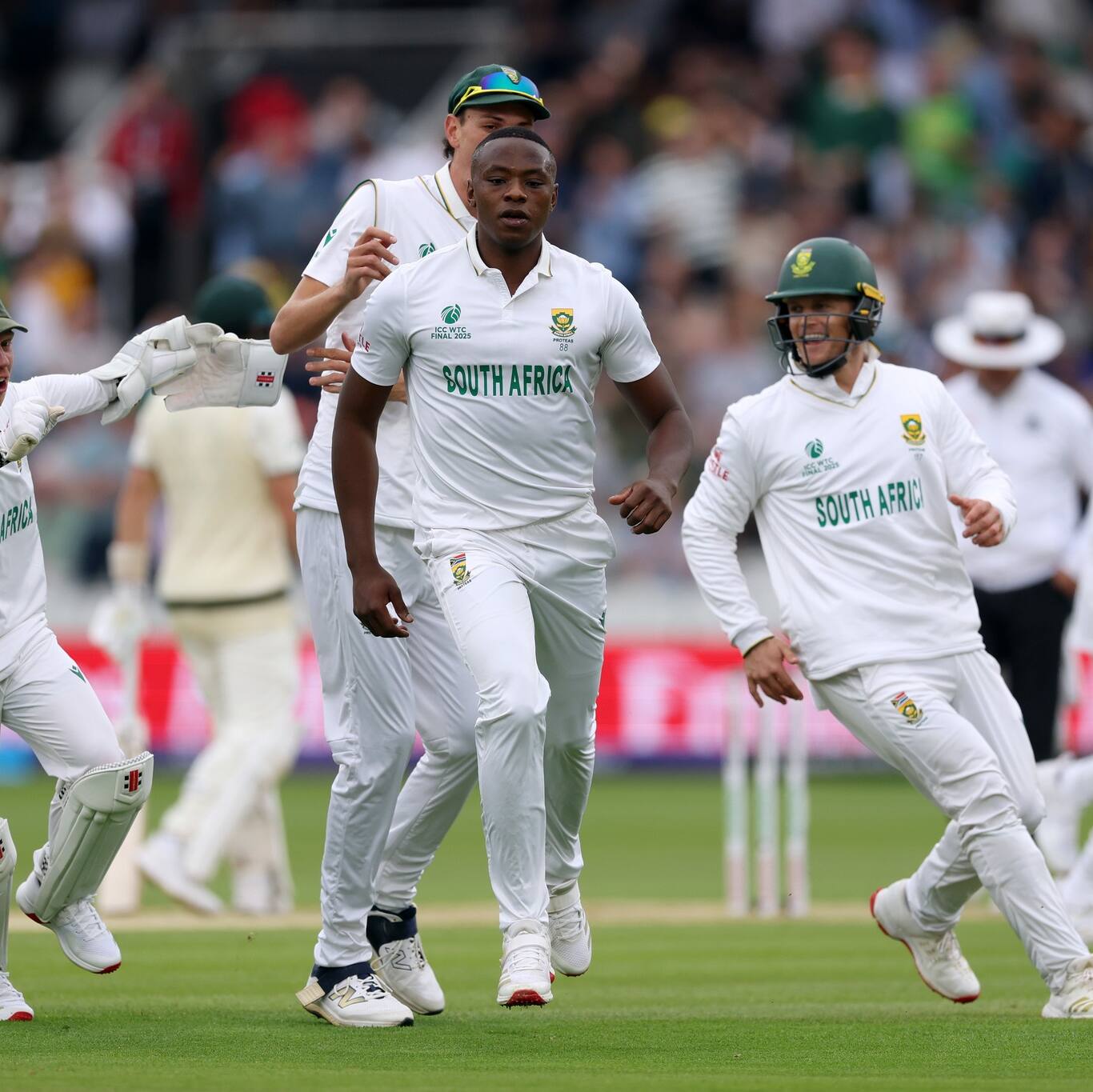 Kagiso Rabada - రబాడ విధ్వంసం.. డబ్ల్యూటీసీ ఫైనల్లో 212 పరుగులకే ఆస్ట్రేలియా ఆలౌట్