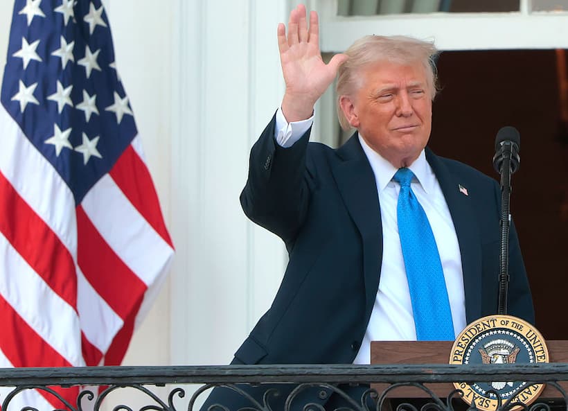 US President Donald Trump