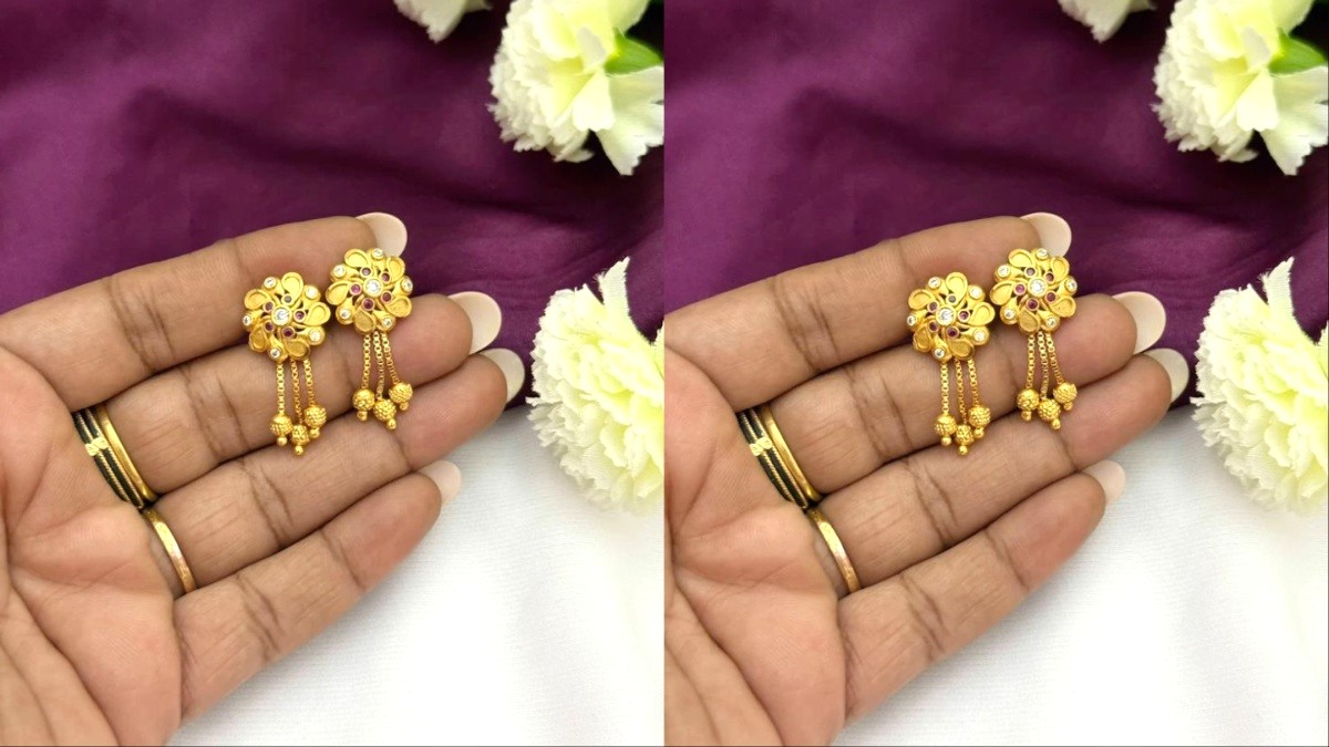 2 ग्राम गोल्ड इयररिंग्स 2 ग्राम गोल्ड इयररिंग्स