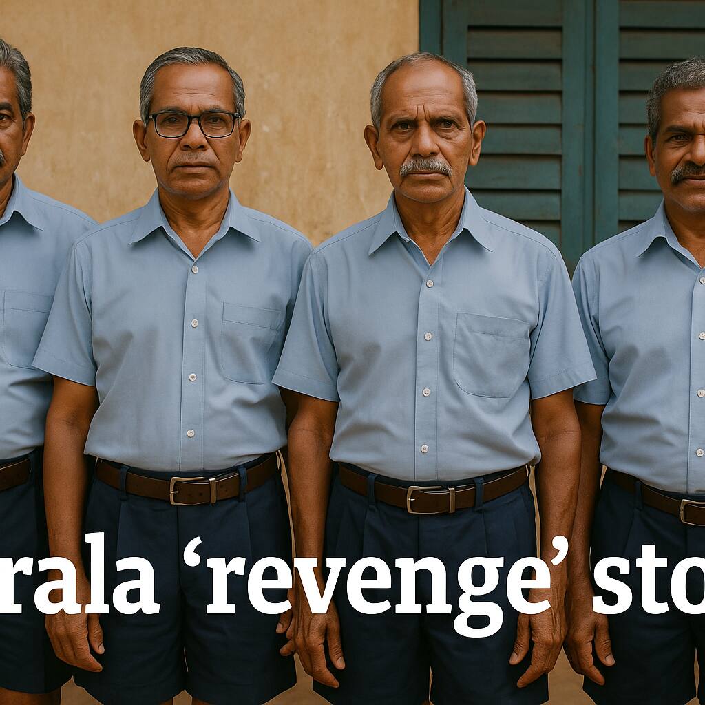 Kerala 'revenge' story: 52 years after school tiff, 60-year-old men assault old classmate