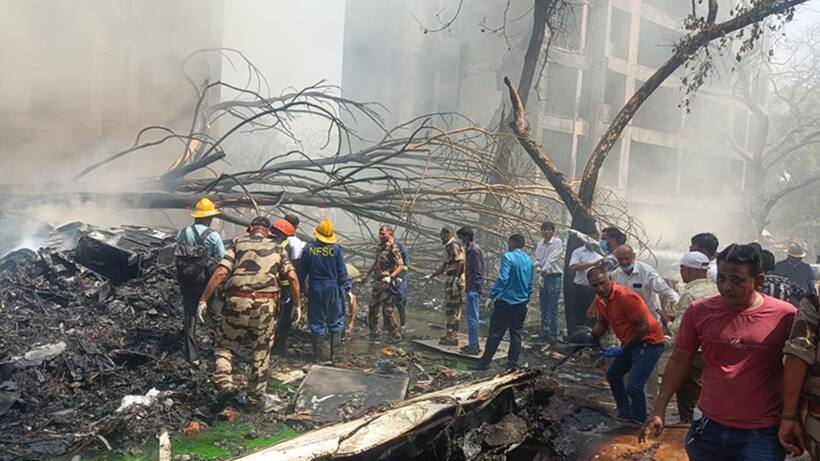 Air India Crash Photo