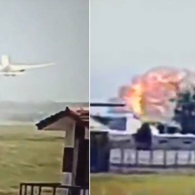 Ahmedabad plane crash: CCTV footage captures ill-fated Air India 171's last seconds (WATCH)