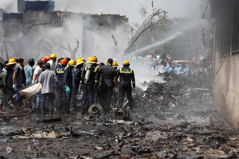 Air India plane crash in Ahmedabad