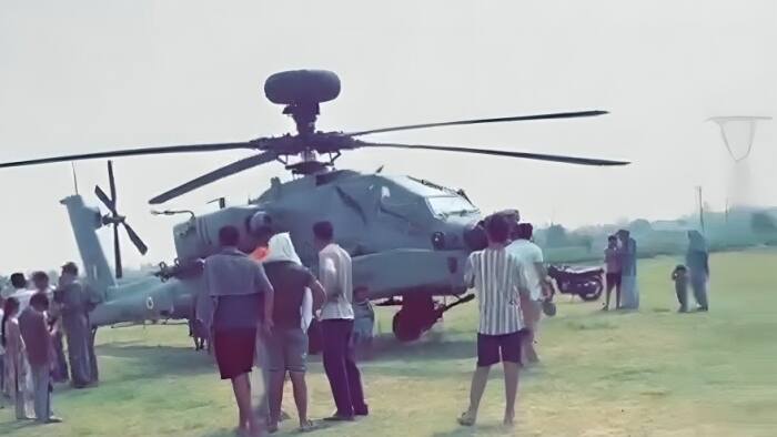 WATCH: IAF Apache makes emergency landing in Punjab, second such incident in a week
